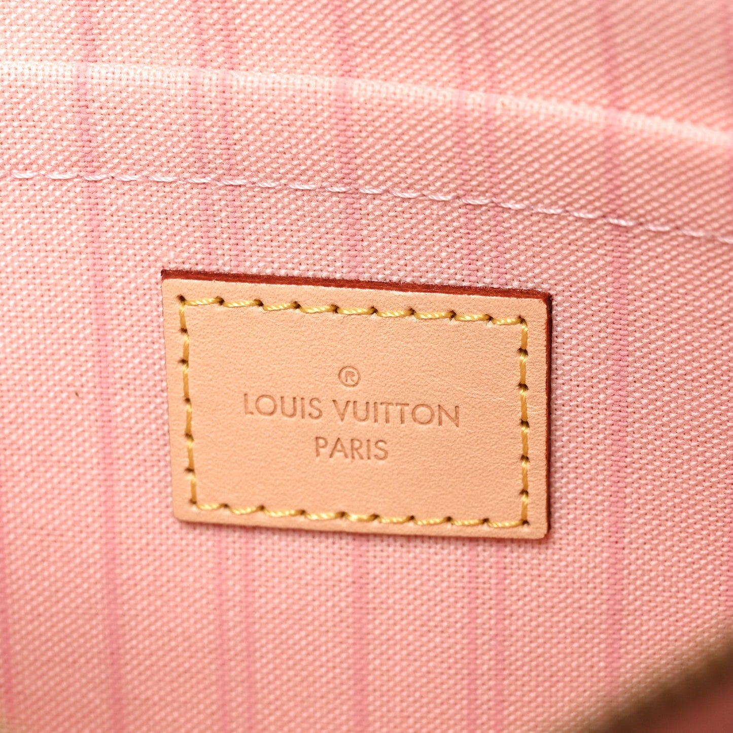 Damier Azur Neverfull MM GM Pochette Rose Ballerine