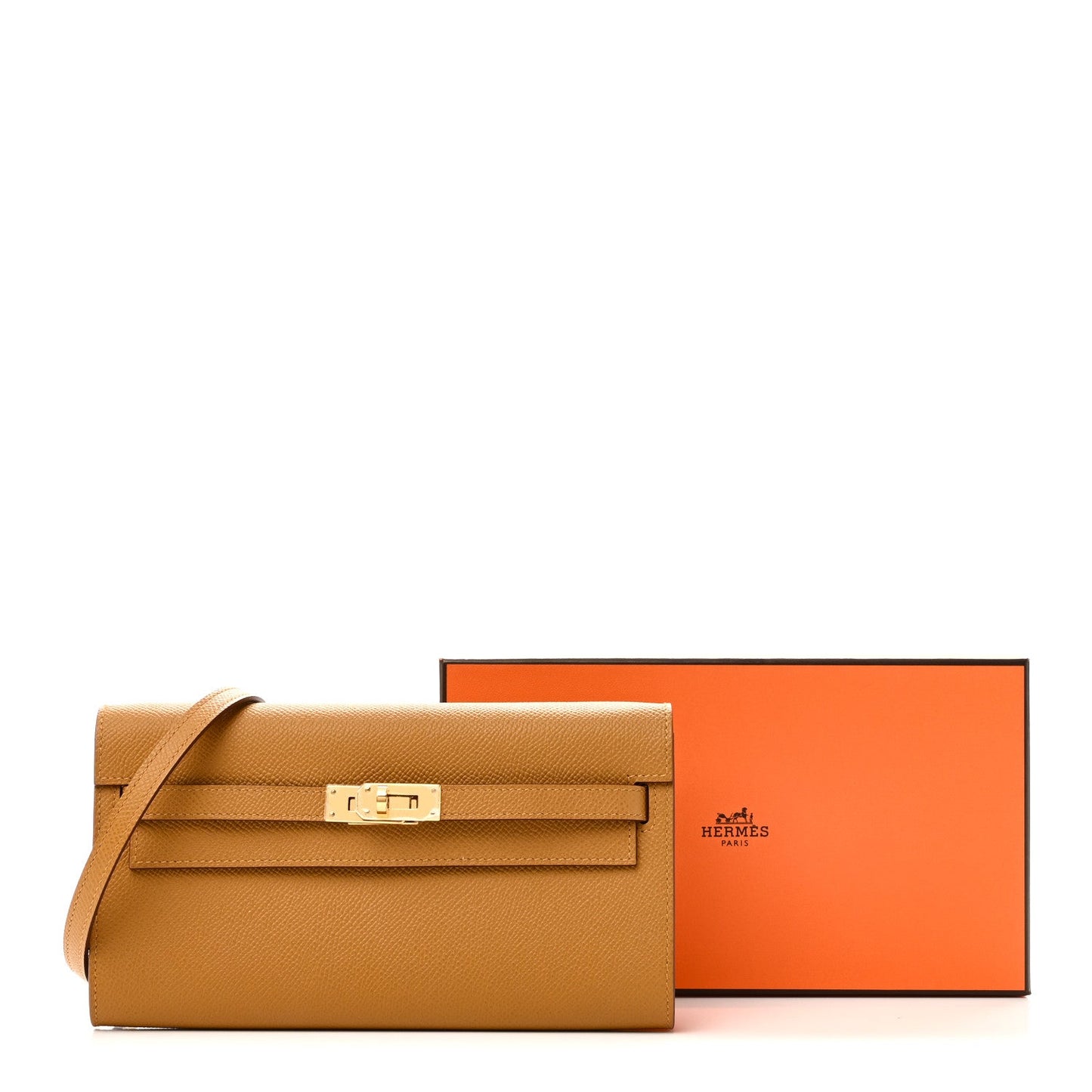 Epsom Kelly Wallet To Go Sesame