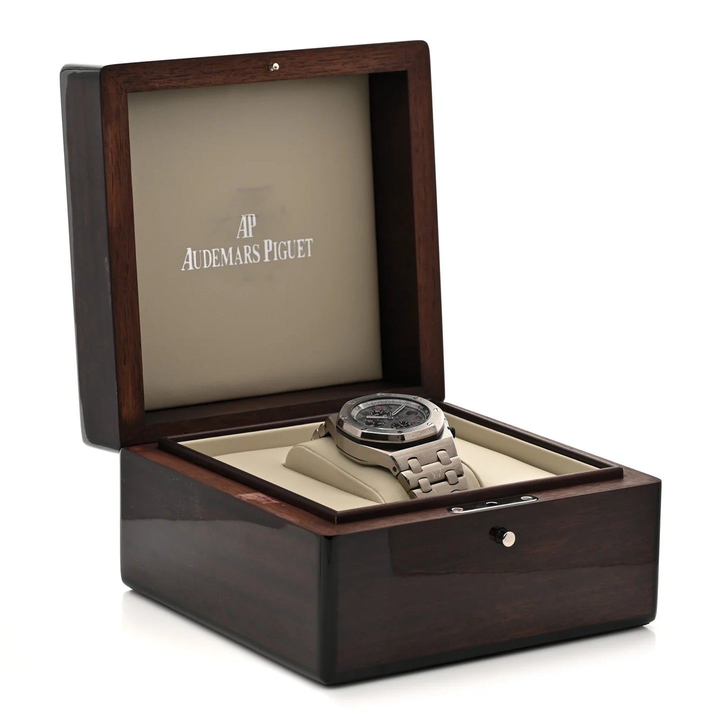 Audemars Piguet Titanium 42mm Royal Oak Offshore Chronograph Automatic Watch Grey 26170TI.OO.1000TI.01