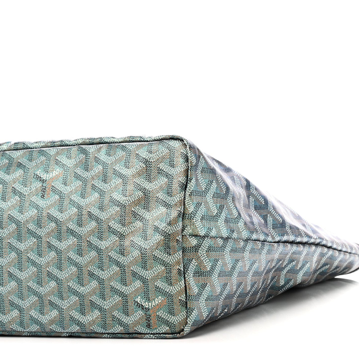 Iridescent Goyardine Saint Louis PM Pearly Green