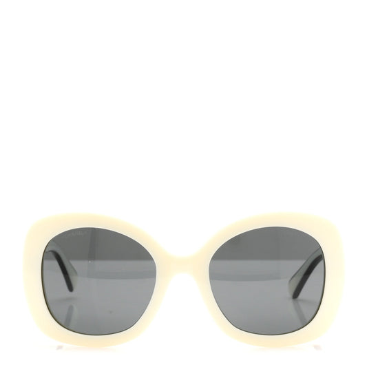 Acetate Sunglasses 71414A White