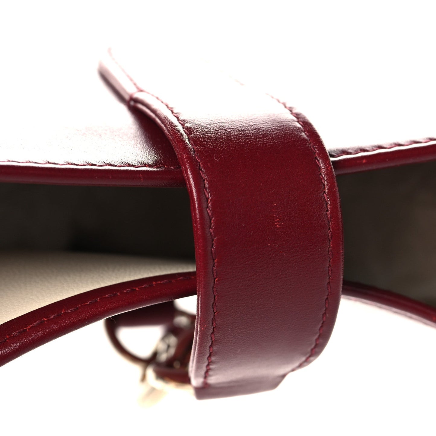 Ancora Calfskin Small Jackie Shoulder Bag Rosso