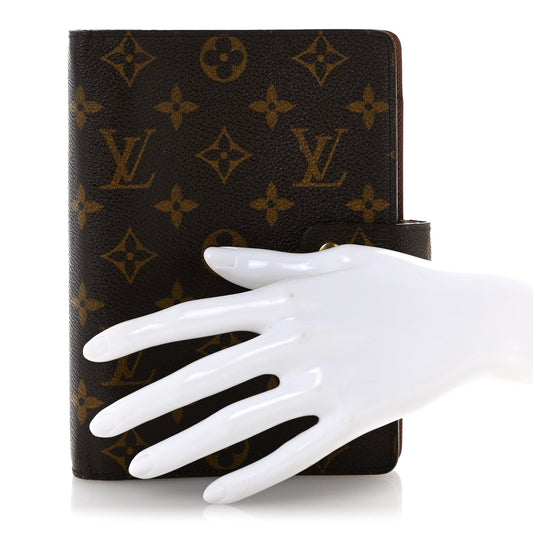 Monogram Medium Ring Agenda Cover