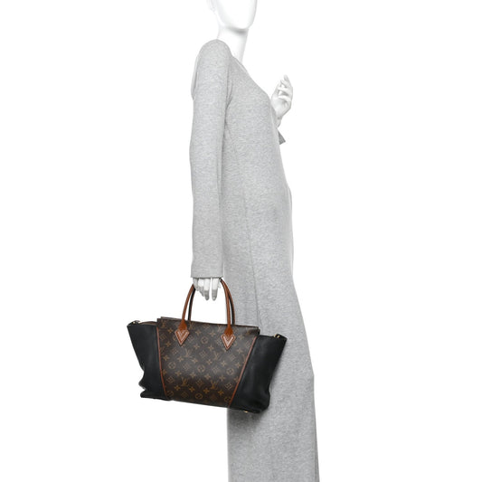 Monogram Tote W PM Black