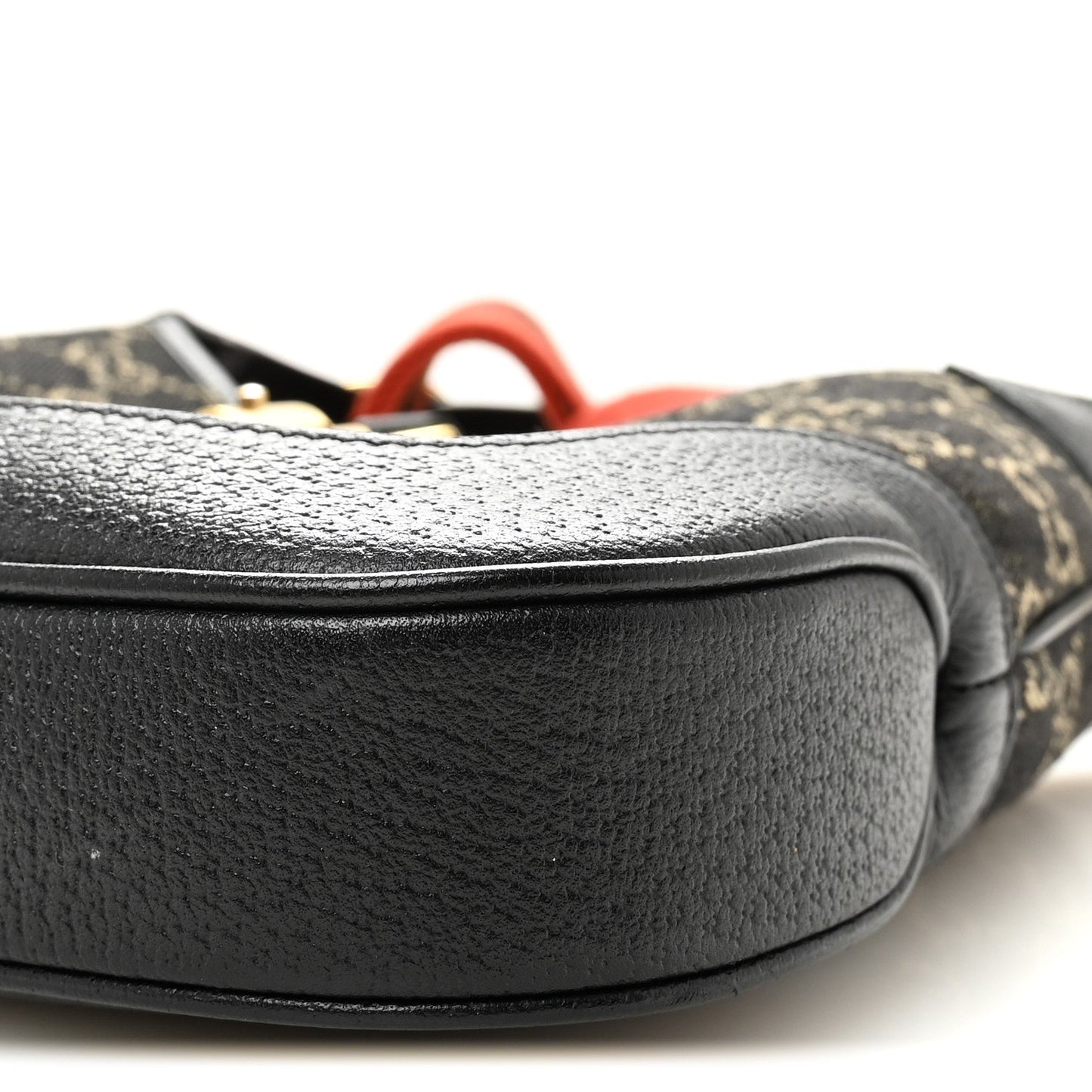 Jacquard Denim GG Monogram Small Jackie 1961 Hobo Black Ivory