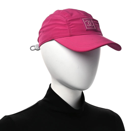 Nylon CC Cap M Hat Pink