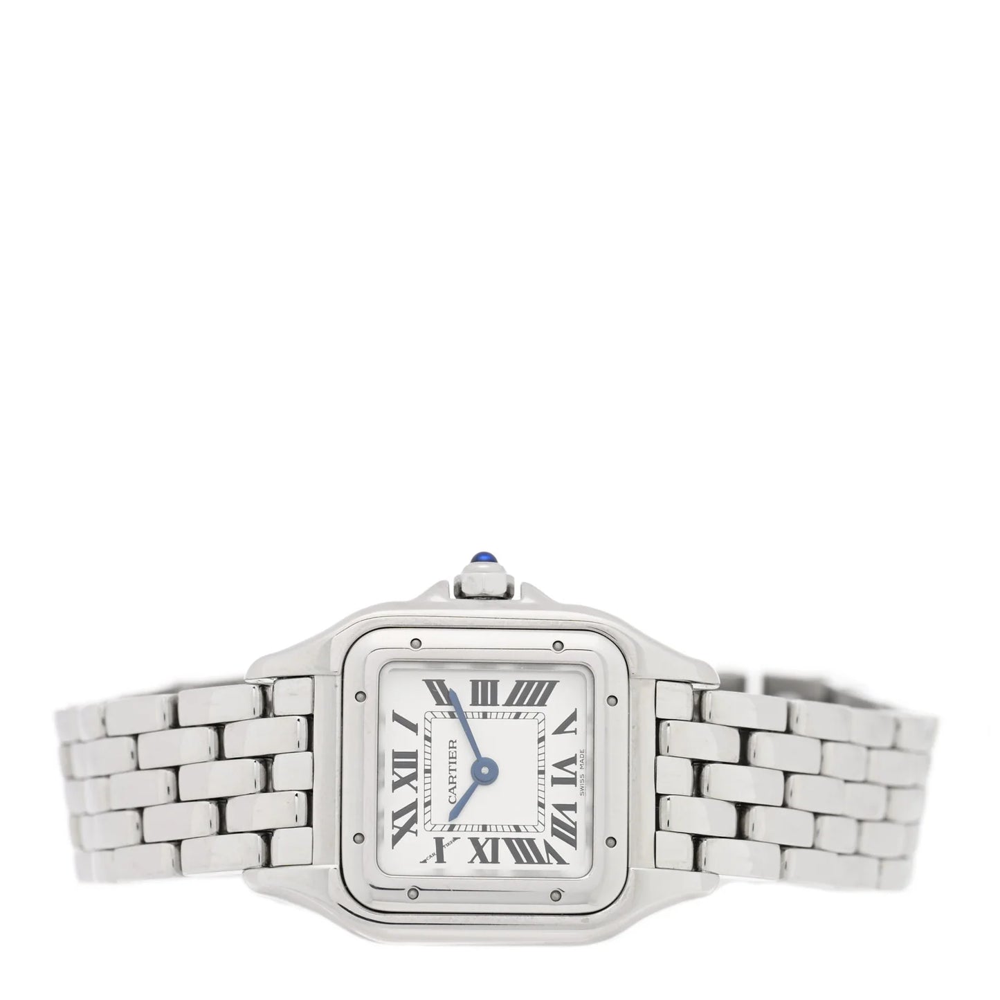 Cartier Stainless Steel 22mm Panthere Quartz Watch