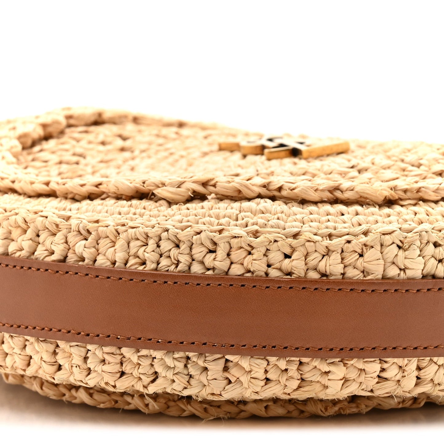 Raffia Sac Round Naturel