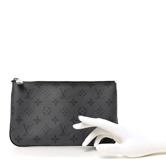 Reverse Monogram Eclipse Trio Messenger Pouch