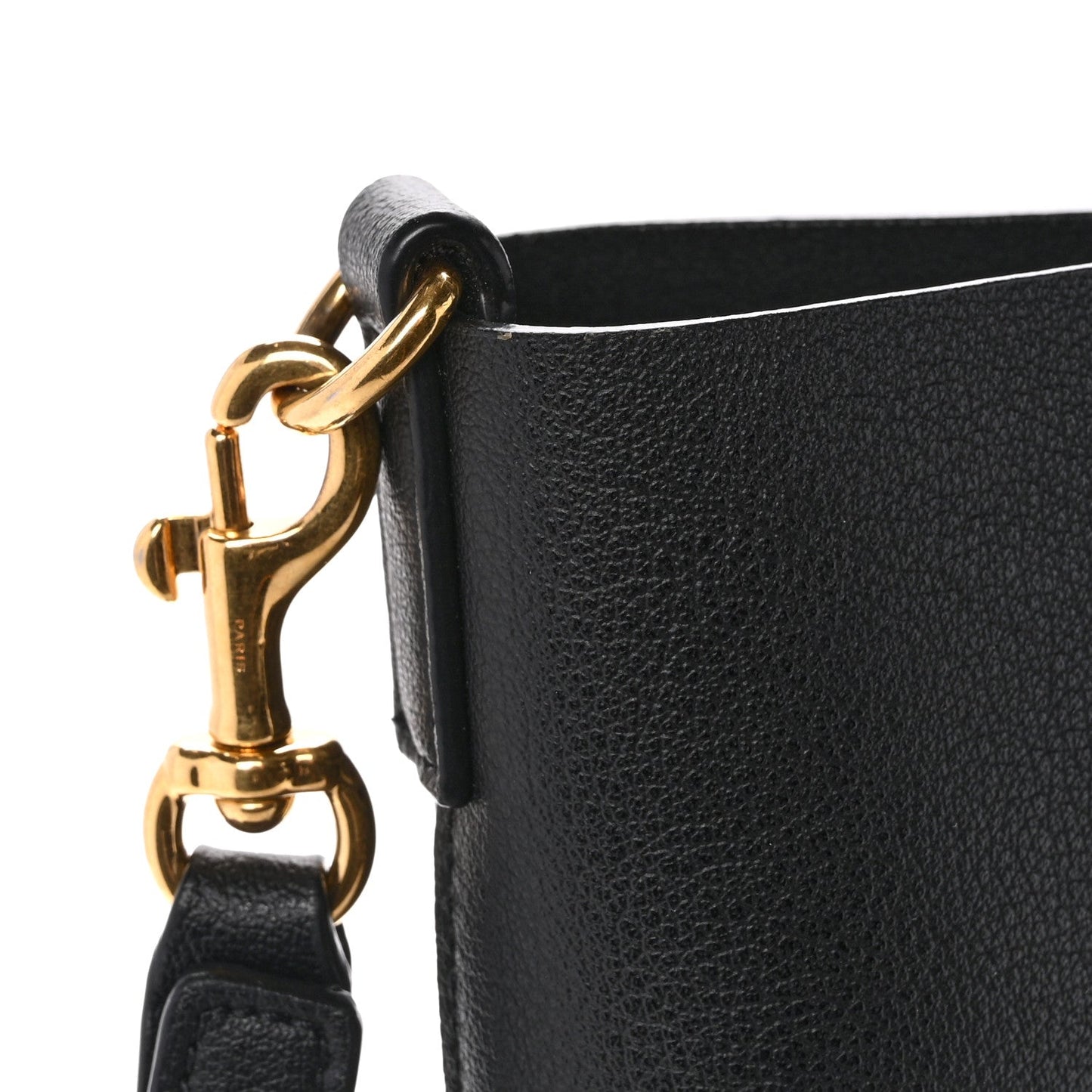 Calfskin Toy Shopping Tote Black