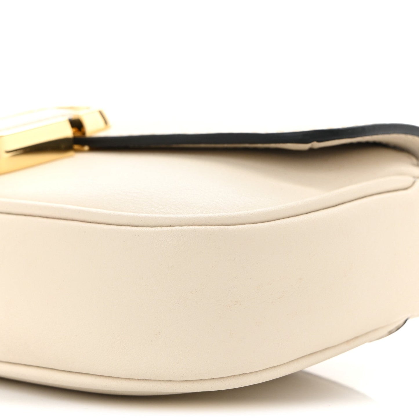 Calfskin Mini The J Marc Shoulder Bag Cloud White