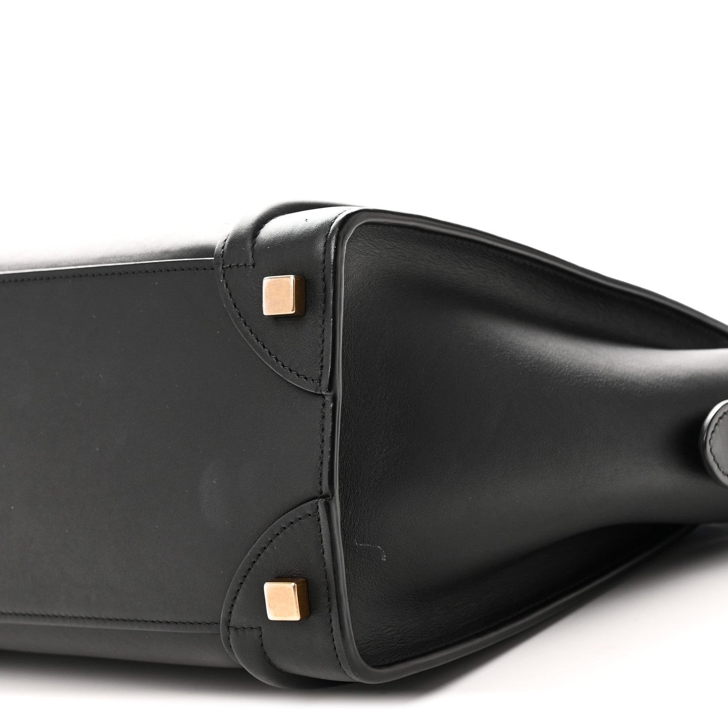 Smooth Calfskin Micro Luggage Black