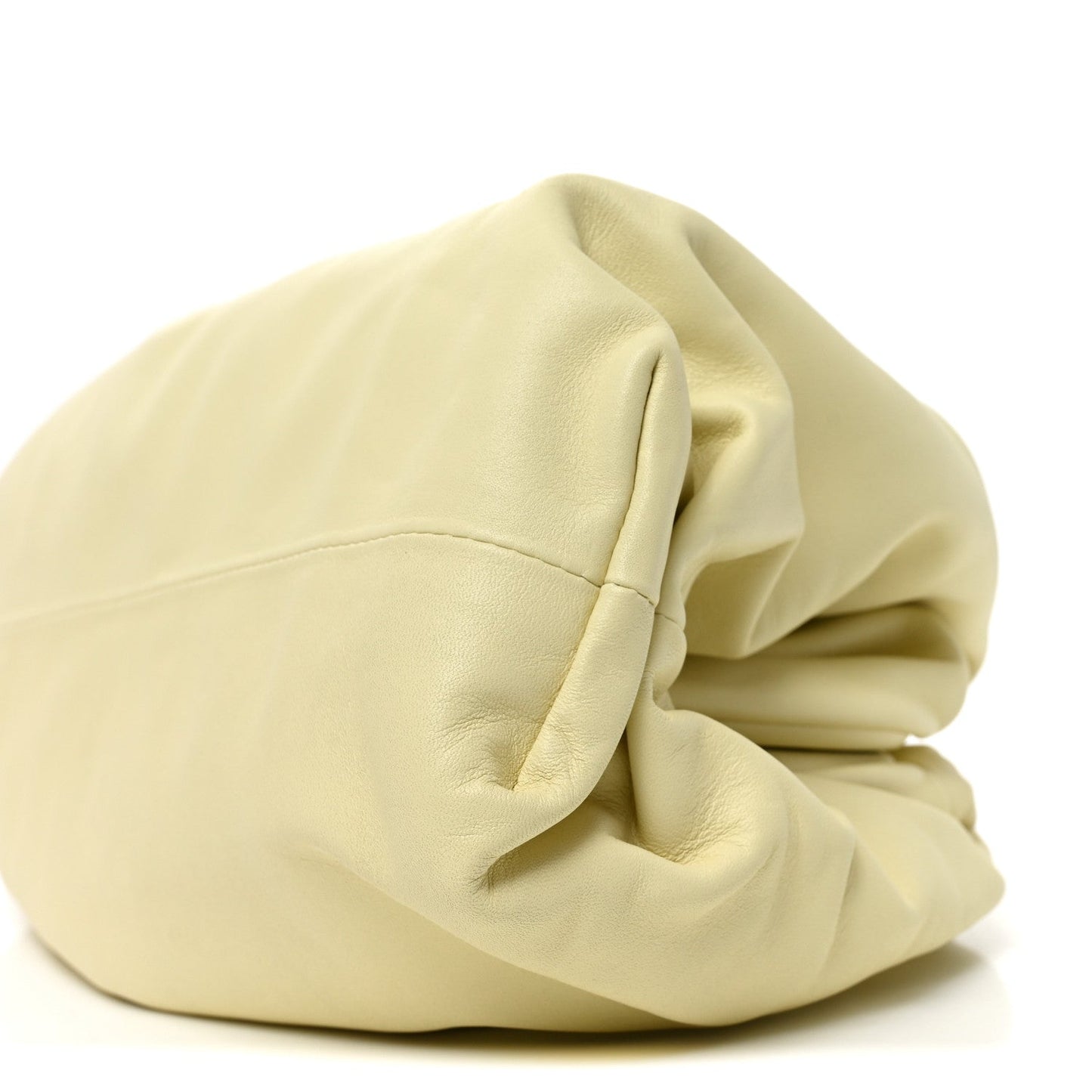 Smooth Butter Calf The Pouch Oversized Clutch Ice Cream
