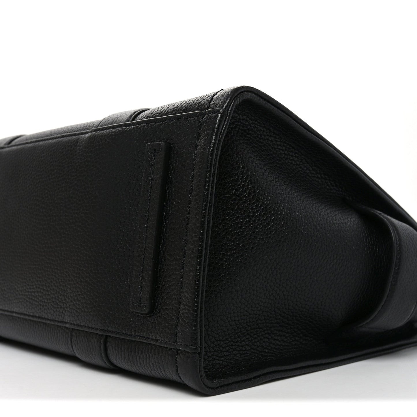 Grained Calfskin Medium The Tote Bag Black