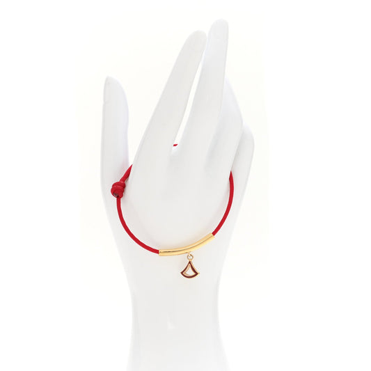 Divas' Dream Cord Bracelet Red Gold
