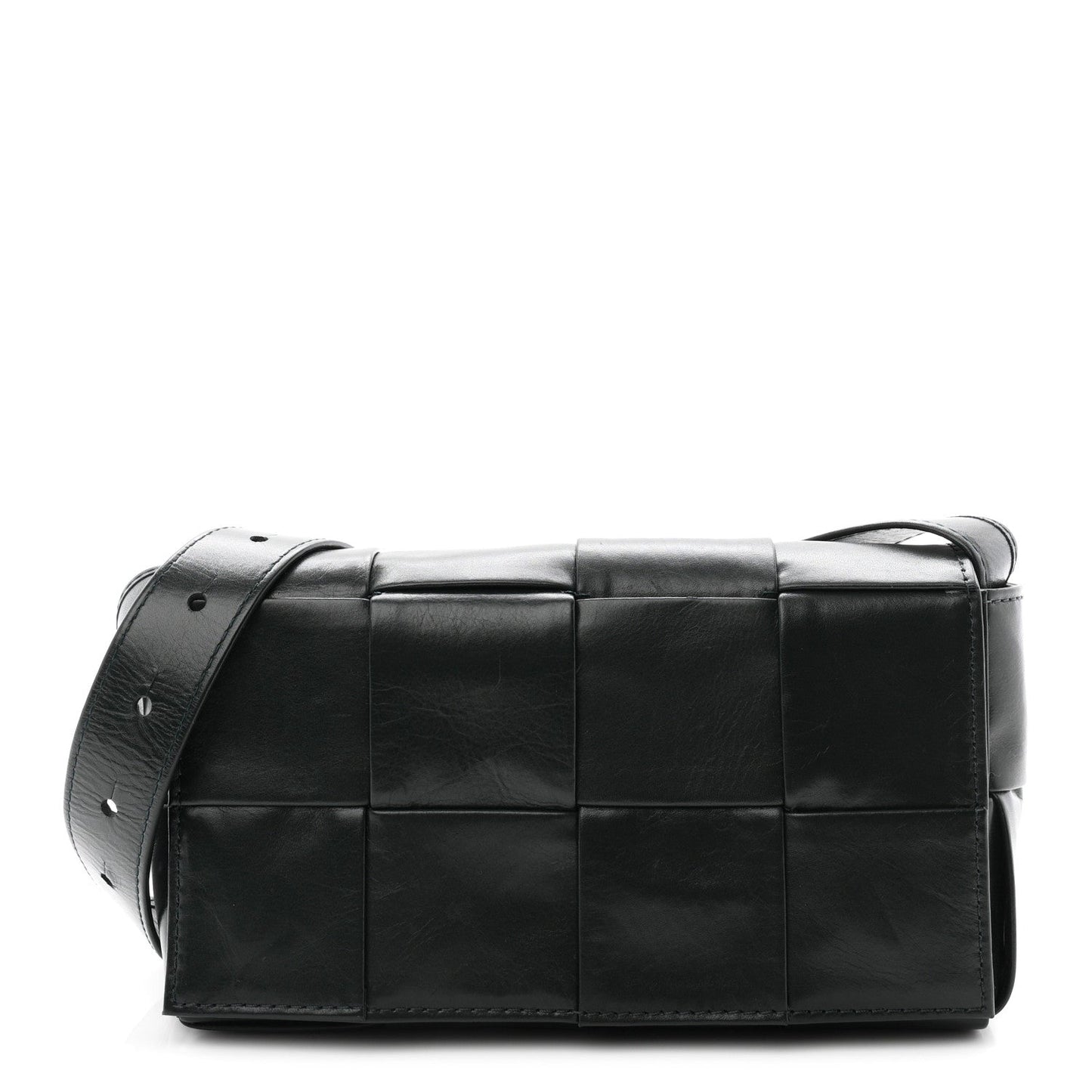 Paper Calfskin Intreccio Cassette Belt Bag Camping