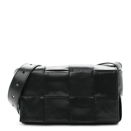 Paper Calfskin Intreccio Cassette Belt Bag Camping