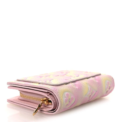 Empreinte Monogram Summer Stardust Clea Wallet Pink