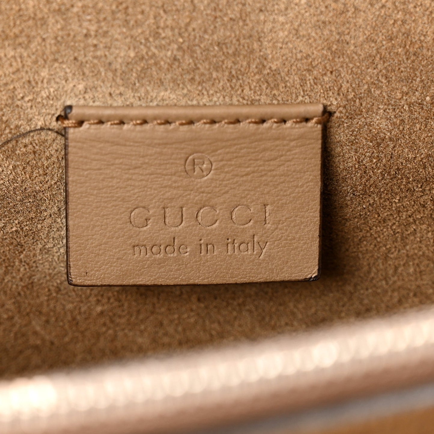 GG Supreme Monogram Small Dionysus Shoulder Bag Taupe