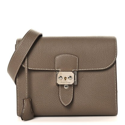 Togo Sac A Depeches 21 Messenger Bag Etoupe