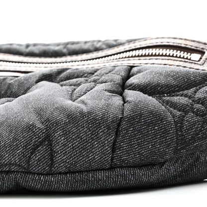 Econyl Monogram LV Ski High Rise Bumbag Black Jeans