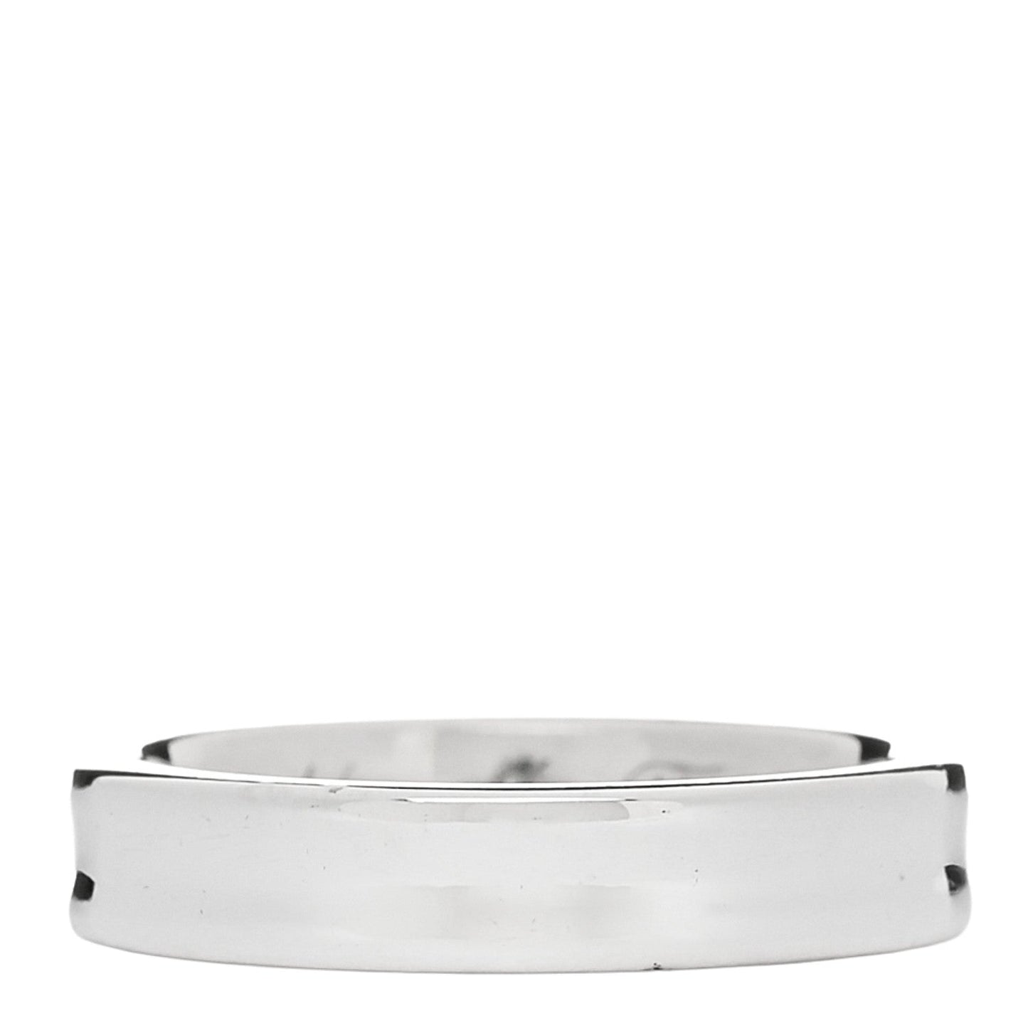 Sterling Silver Narrow 1837 Band Ring 49 5