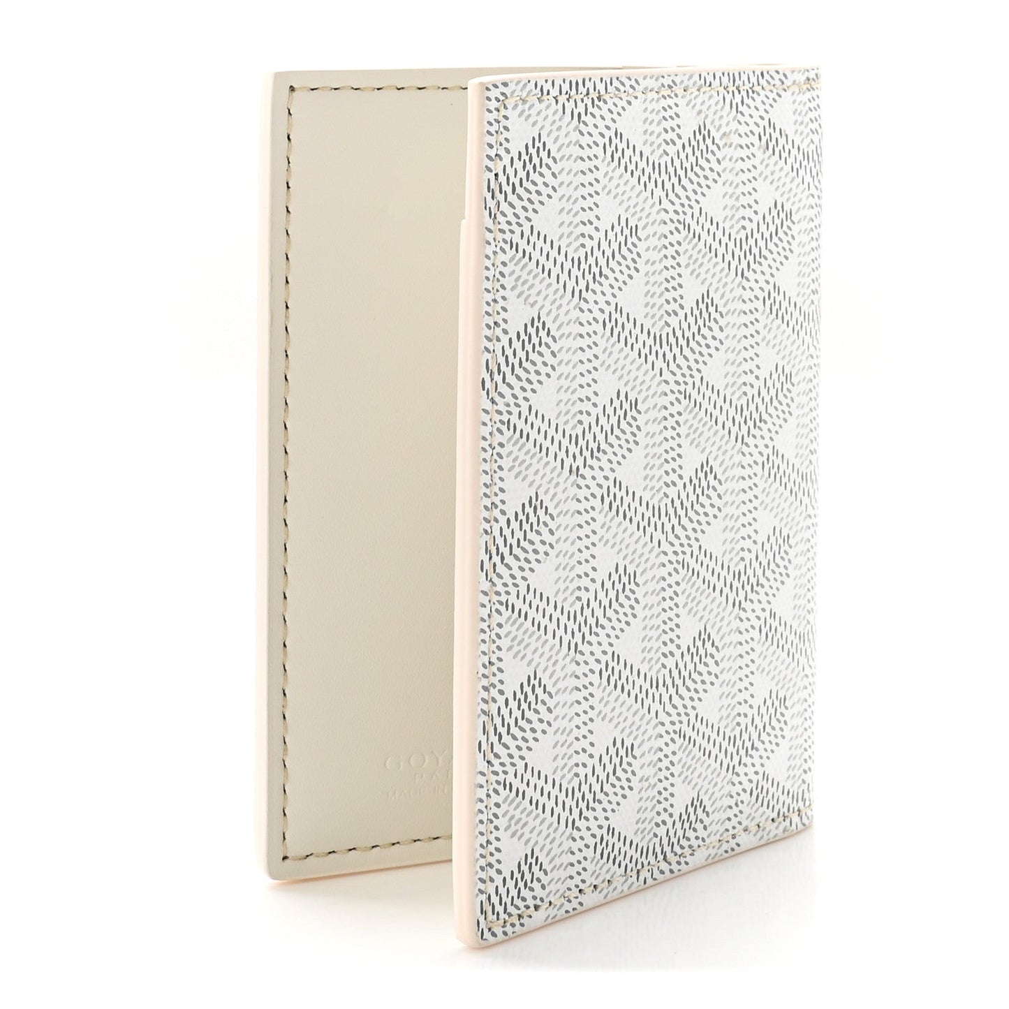 Goyardine Saint Marc Card Holder White