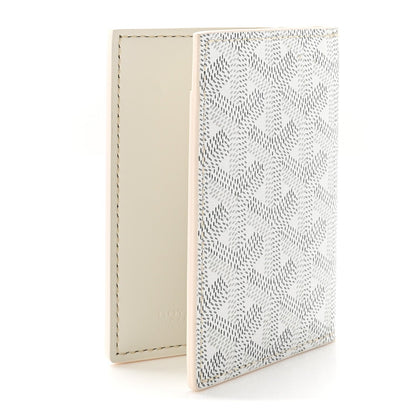 Goyardine Saint Marc Card Holder White