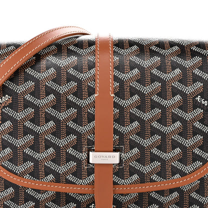 Goyardine Belvedere II PM Messenger Bag Black Gold