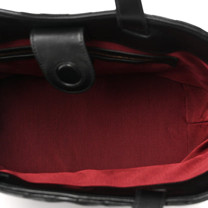 Lambskin Matelasse Medium GG Betty Tote Bag Black