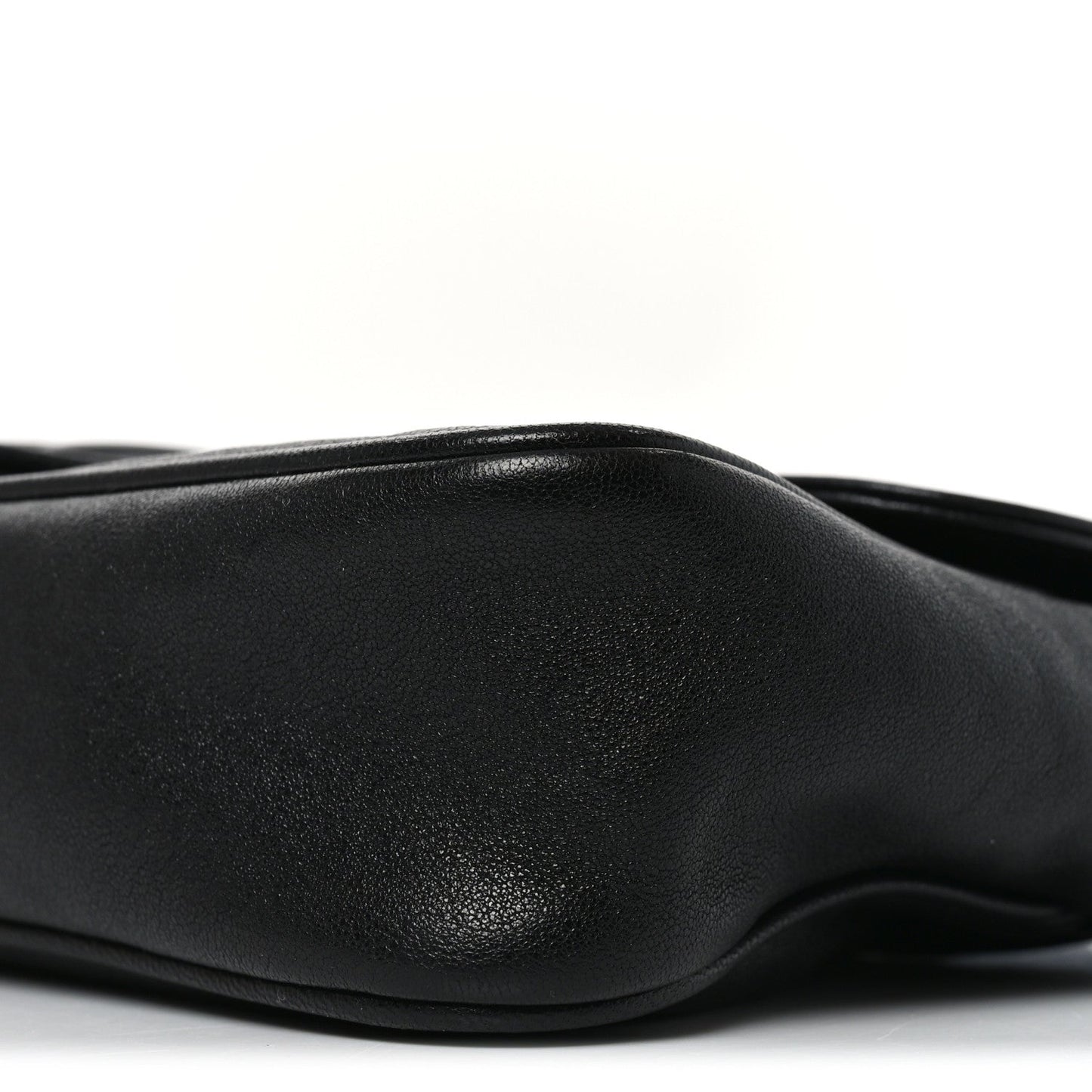 Goatskin Small GG Monochrome Aphrodite Shoulder Bag Black
