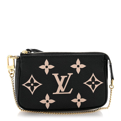 Empreinte Monogram Giant Mini Pochette Accessories Black