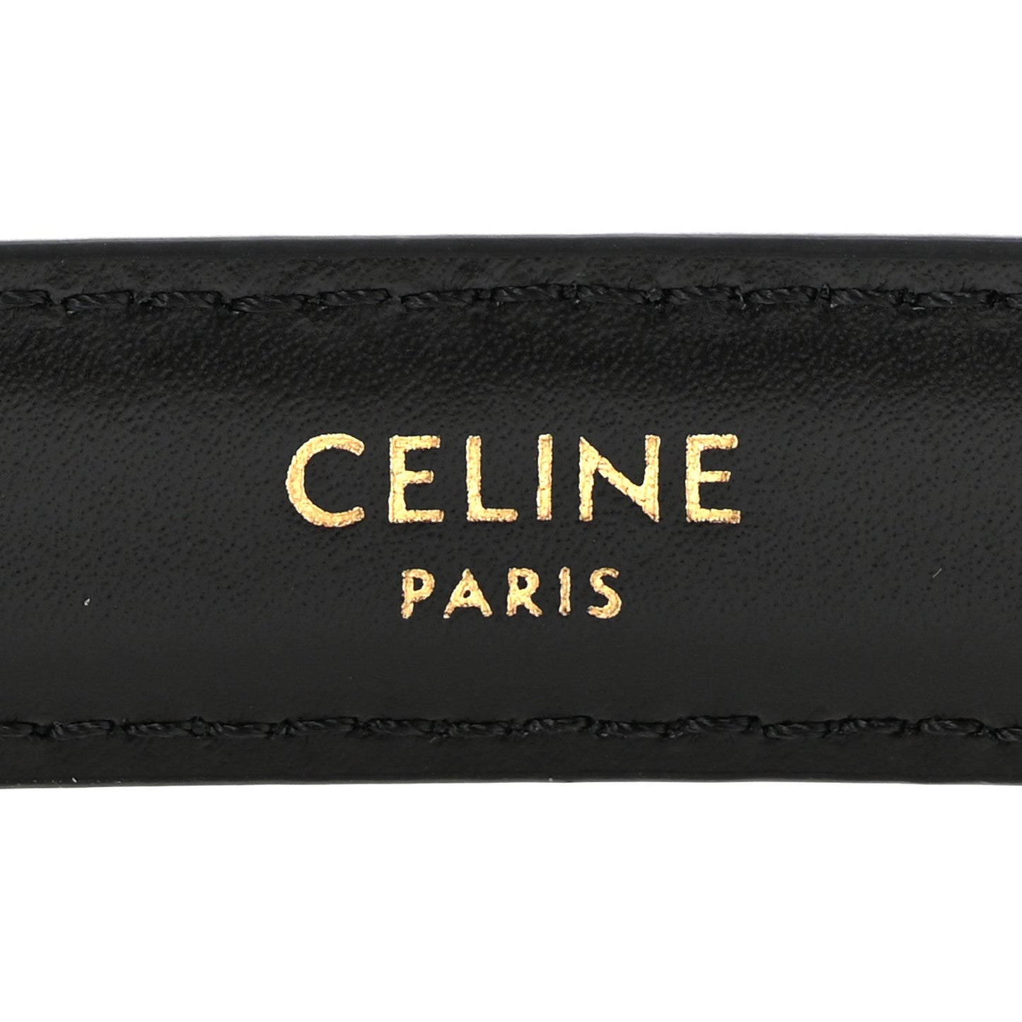 Box Calfskin Small 18mm Triomphe Belt 75 30 Black