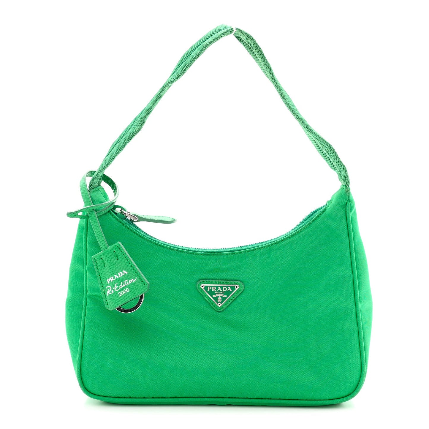 Tessuto Nylon Mini Re-Edition 2000 Bag Menta