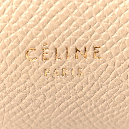 Grained Calfskin Micro Belt Bag Light Taupe