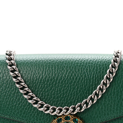 Calfskin Mini Dionysus Chain Wallet Emerald