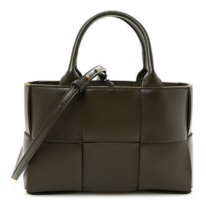Nappa Maxi Intrecciato Mini Arco Tote Mud