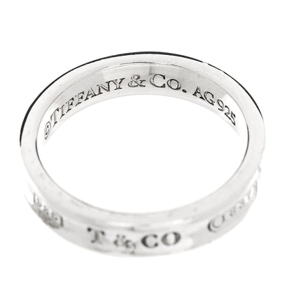 Sterling Silver Narrow 1837 Band Ring 49 5