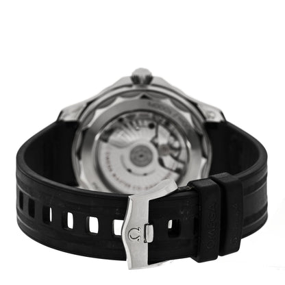 Stainless Steel Rubber 42mm Seamaster Diver 300M Co-Axial Master Chronometer Automatic Watch Black 210.32.42.20.01.001