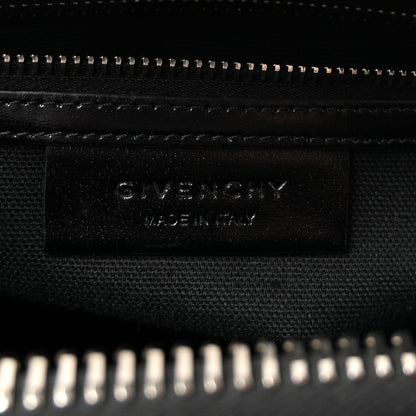 Shiny Lord Calfskin Small Antigona Black