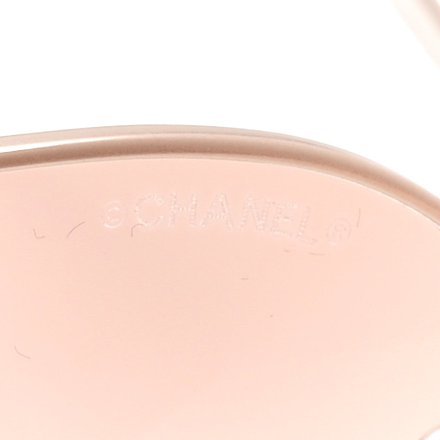 Metal Aviator CC Sunglasses 4189-T-Q Rose