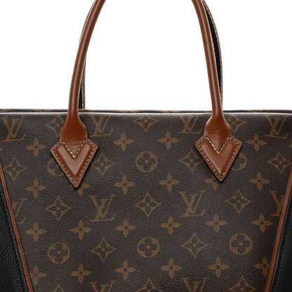 Monogram Tote W PM Black