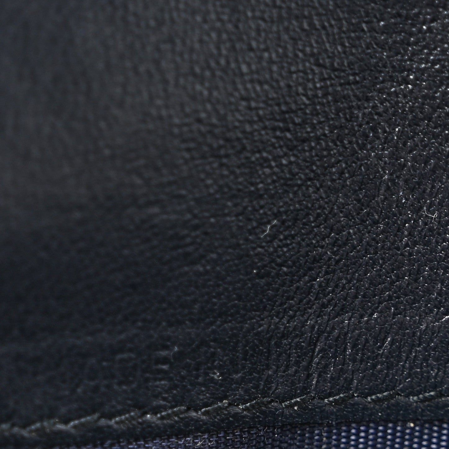 Oblique Saddle Card Holder Blue