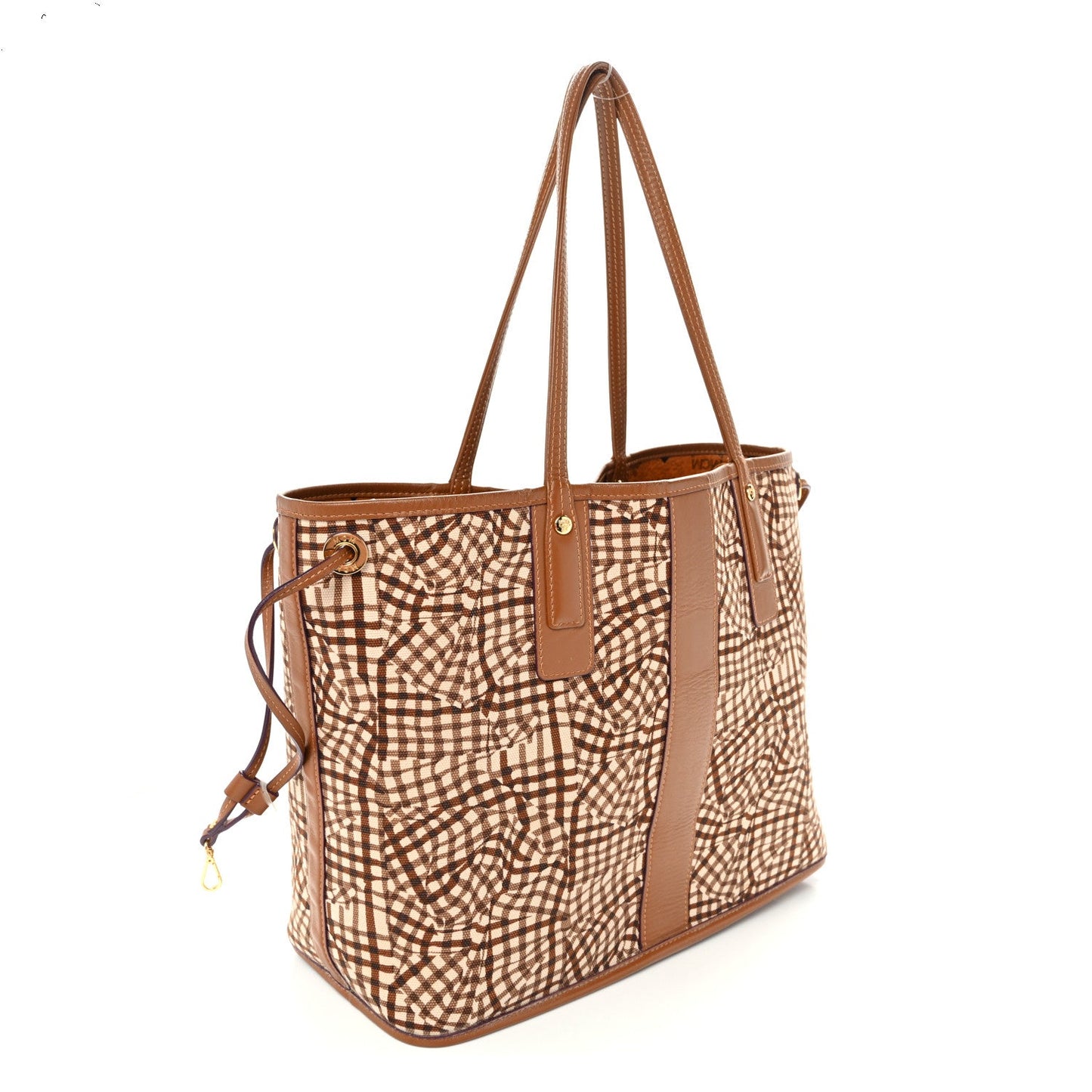 Visetos Medium Liz Reversible Shopper Tote Cognac