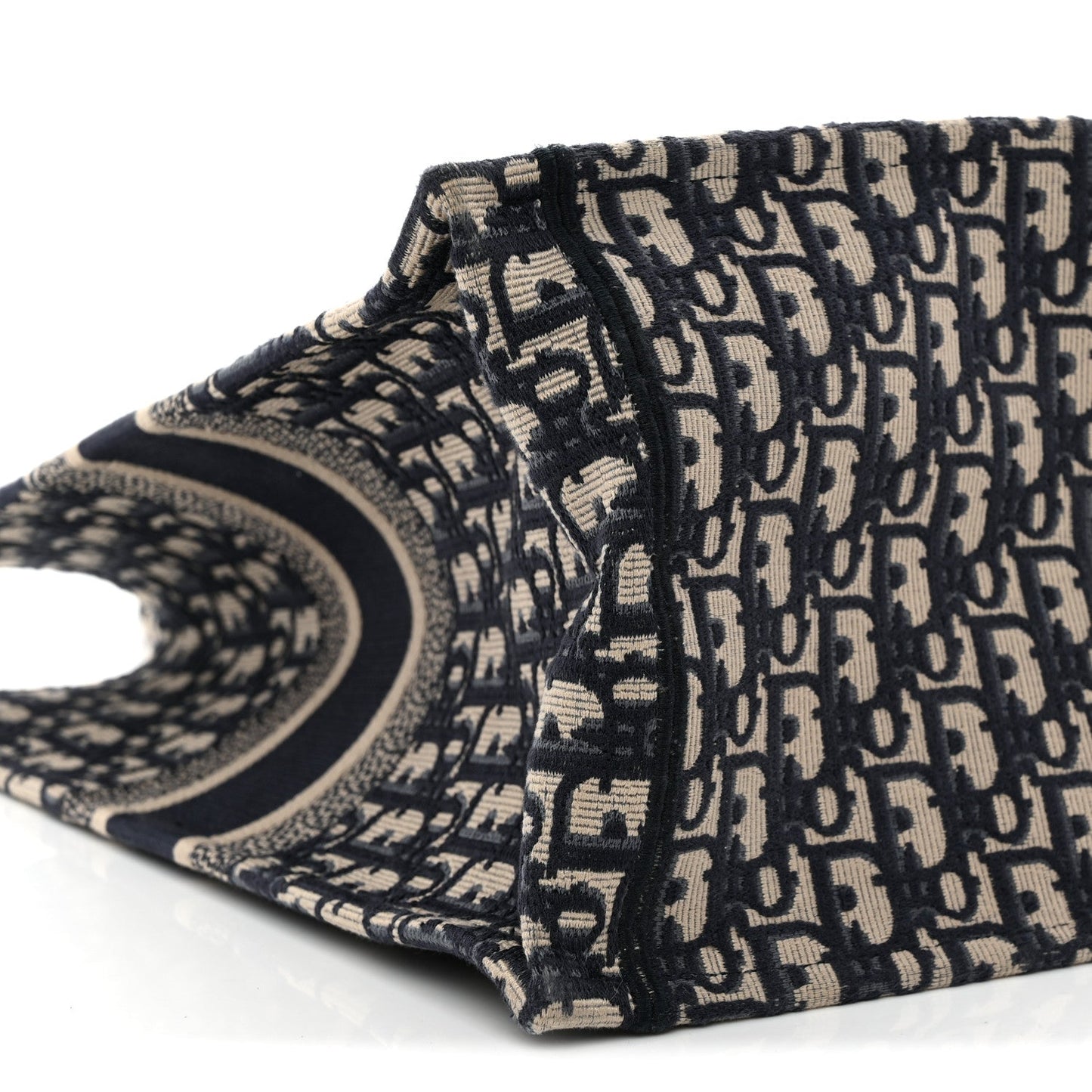 Oblique Large Book Tote Blue Multicolor