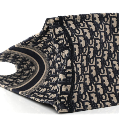 Oblique Large Book Tote Blue Multicolor