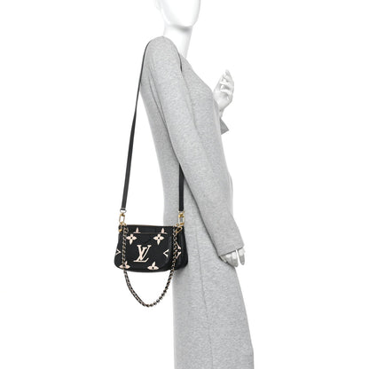 Empreinte Monogram Giant Multi Pochette Accessories Black Beige