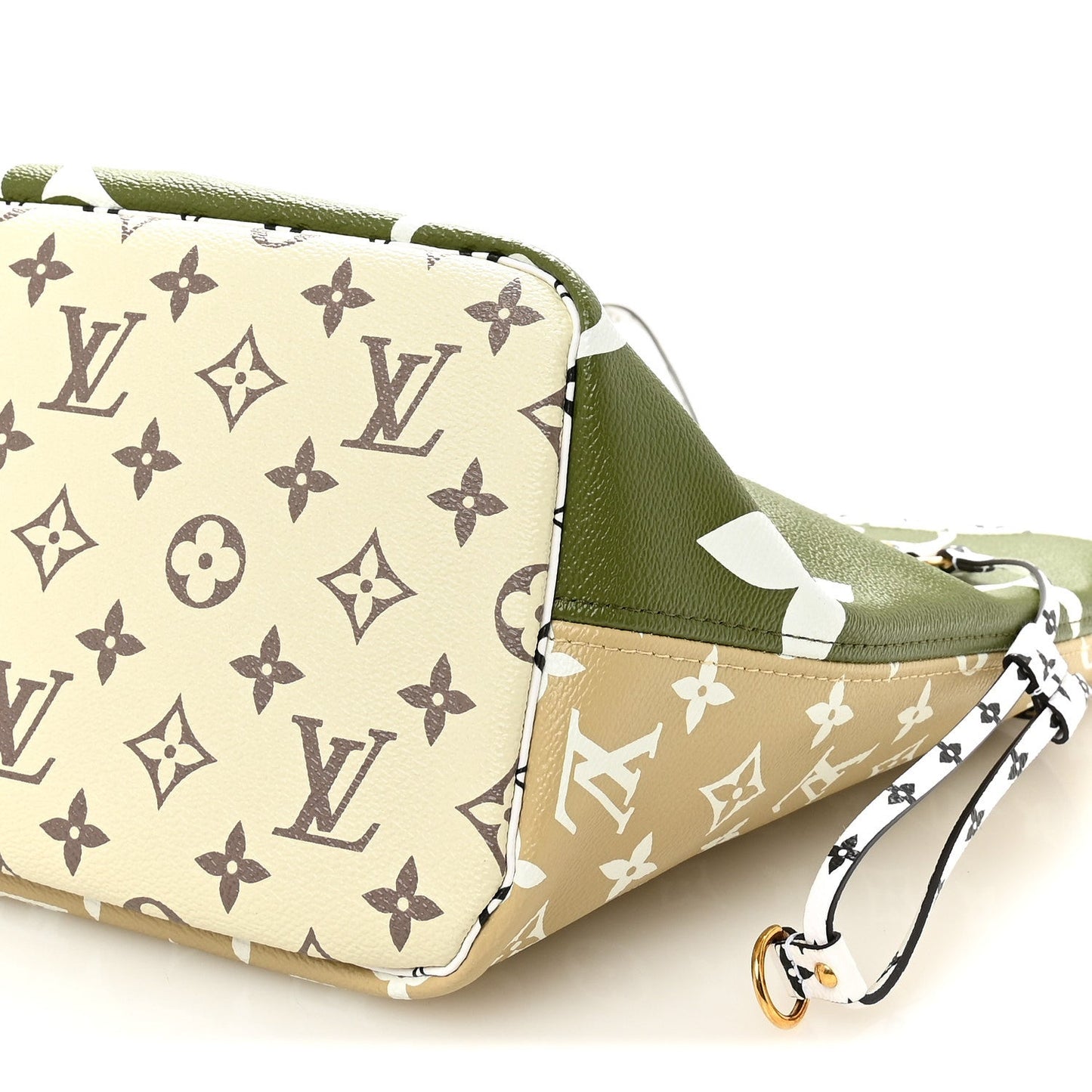 Monogram Giant Neverfull MM Kaki