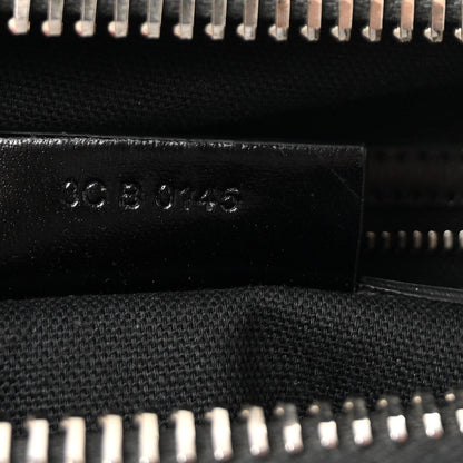 Shiny Lord Calfskin Small Antigona Black