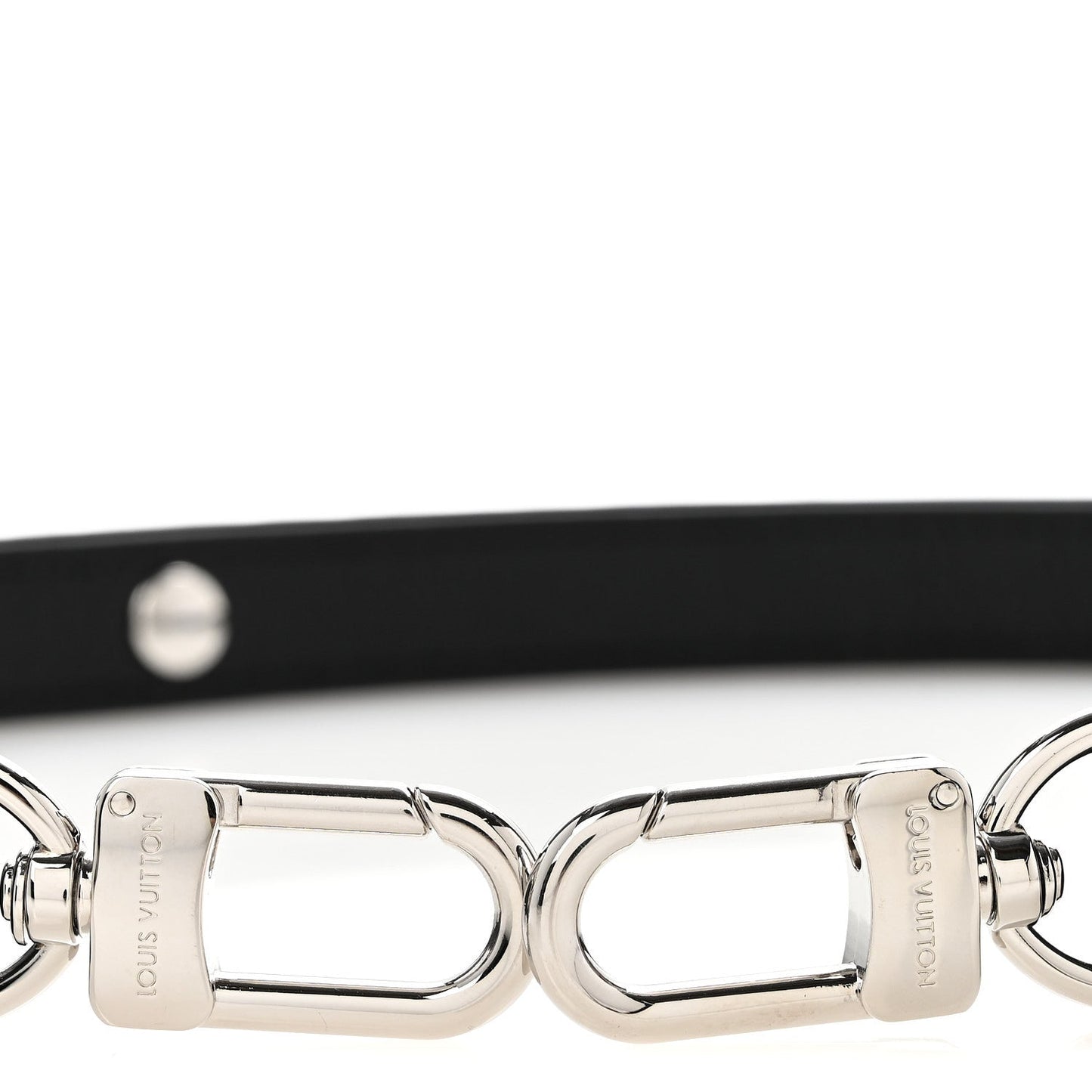 Calfskin Buci Shoulder Strap Black
